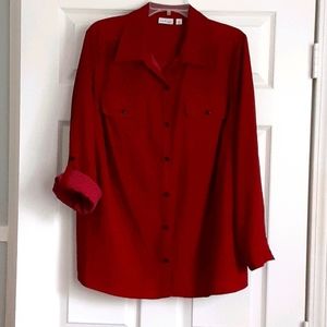 Kim Rogers Button Down Blouse